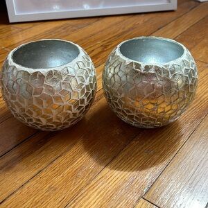 2 Candle Holders Decor